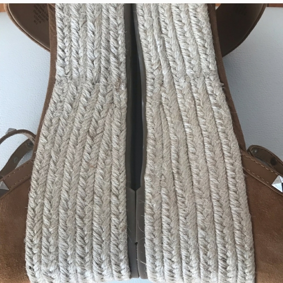 Marc Fisher Jazlyn Espadrille suede ankle strap sandals - Picture 8 of 9